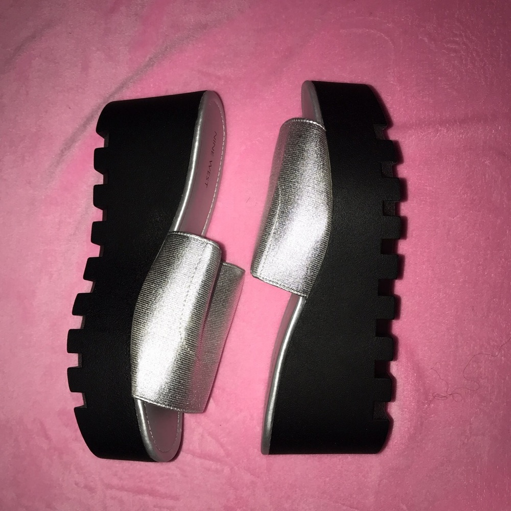 Edgy Nine West platforms